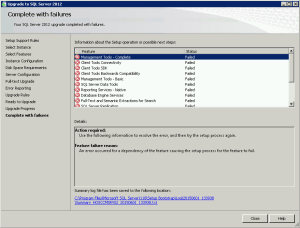Complete with Failures